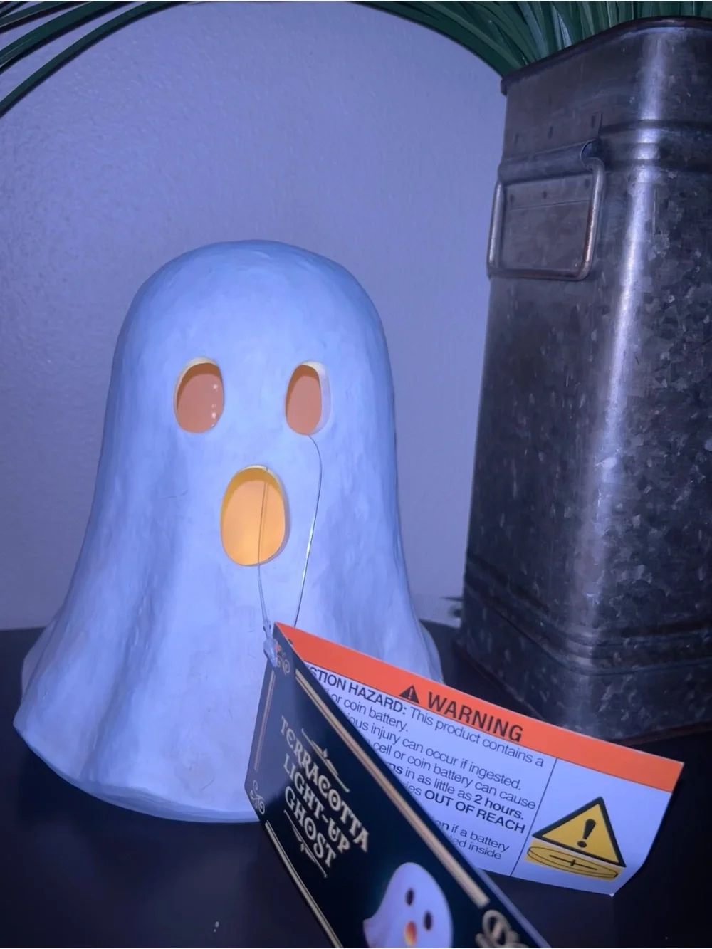 New! Terracotta Light-Up Figural Ghost - Bullseye's Playground ™ 2026